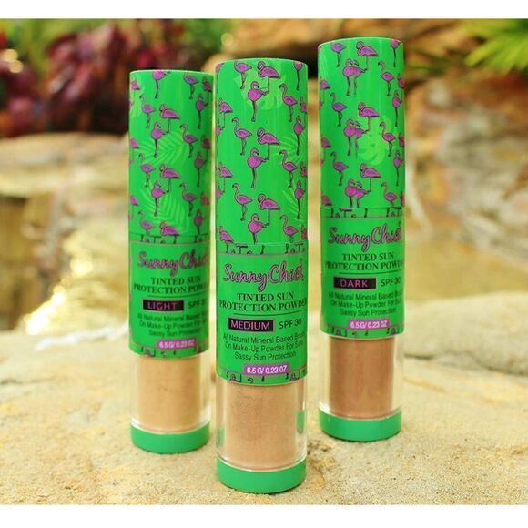 Sunny Chick Dunย Block and Powder Foundation {Used Once,Too dark forโme}โ"Light" - Picture 5 of 15